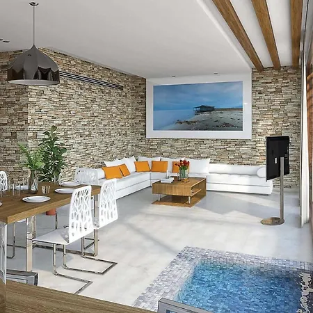 Sleeps 6 Pool Air Con Wifi * Marathiás